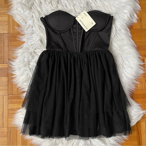 PEPPERMAYO the spotlight mini dress back size 2 - Picture 3 of 13